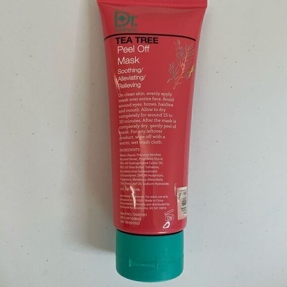 New!Dr.Wellness| Tea Tree| Peel Off Mask| Soothing| Alleviating - Picture 5 of 8